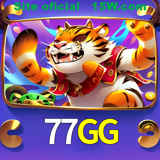 Imagem promocional da 77GG mostrando a plataforma e suas vantagens